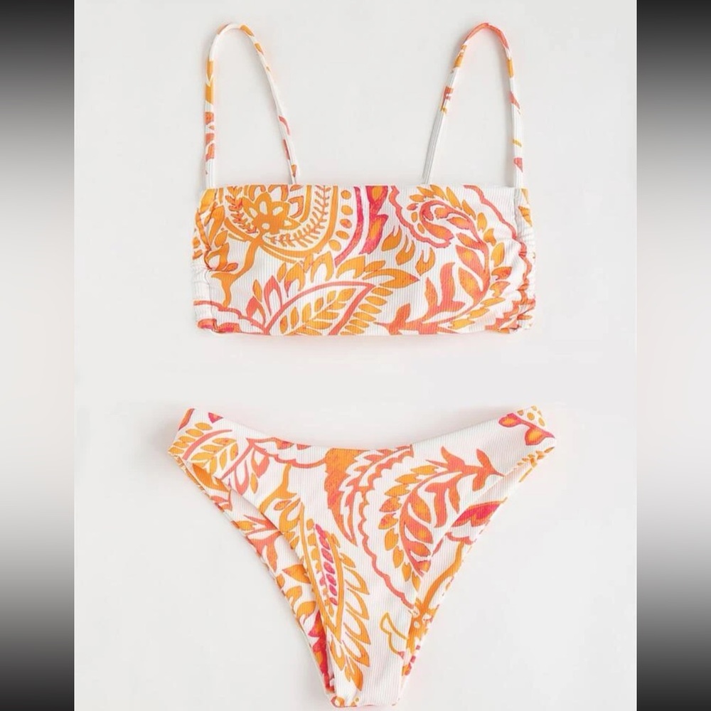 Multi Color Paisley Bikini